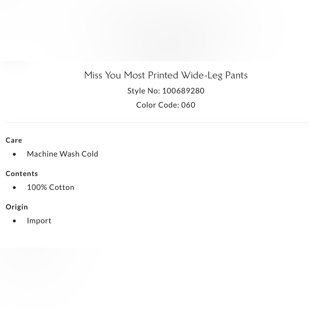 NWT Free People 0 Miss You Most Wide Leg Pants in Red Combo New Cotton Pockets - Picture 7 of 7